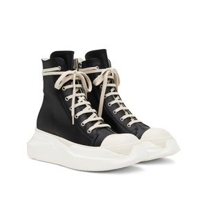 RICK OWENS DRKSHDW
Black Abstract High-Top Sneakers